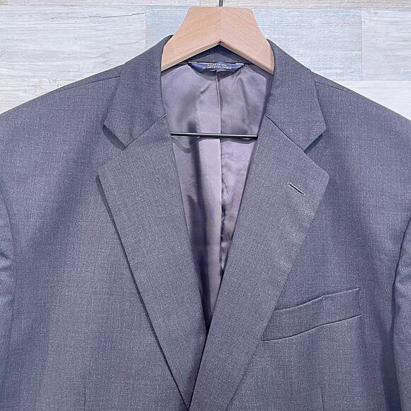 Brooks Brothers Madison Estrato Trabaldo Togna 1840 Suit Gray Mens 44R 39W - Picture 3 of 14